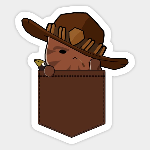 MeowCree "PocketKatsu" - Katsuwatch Sticker by dillongoo